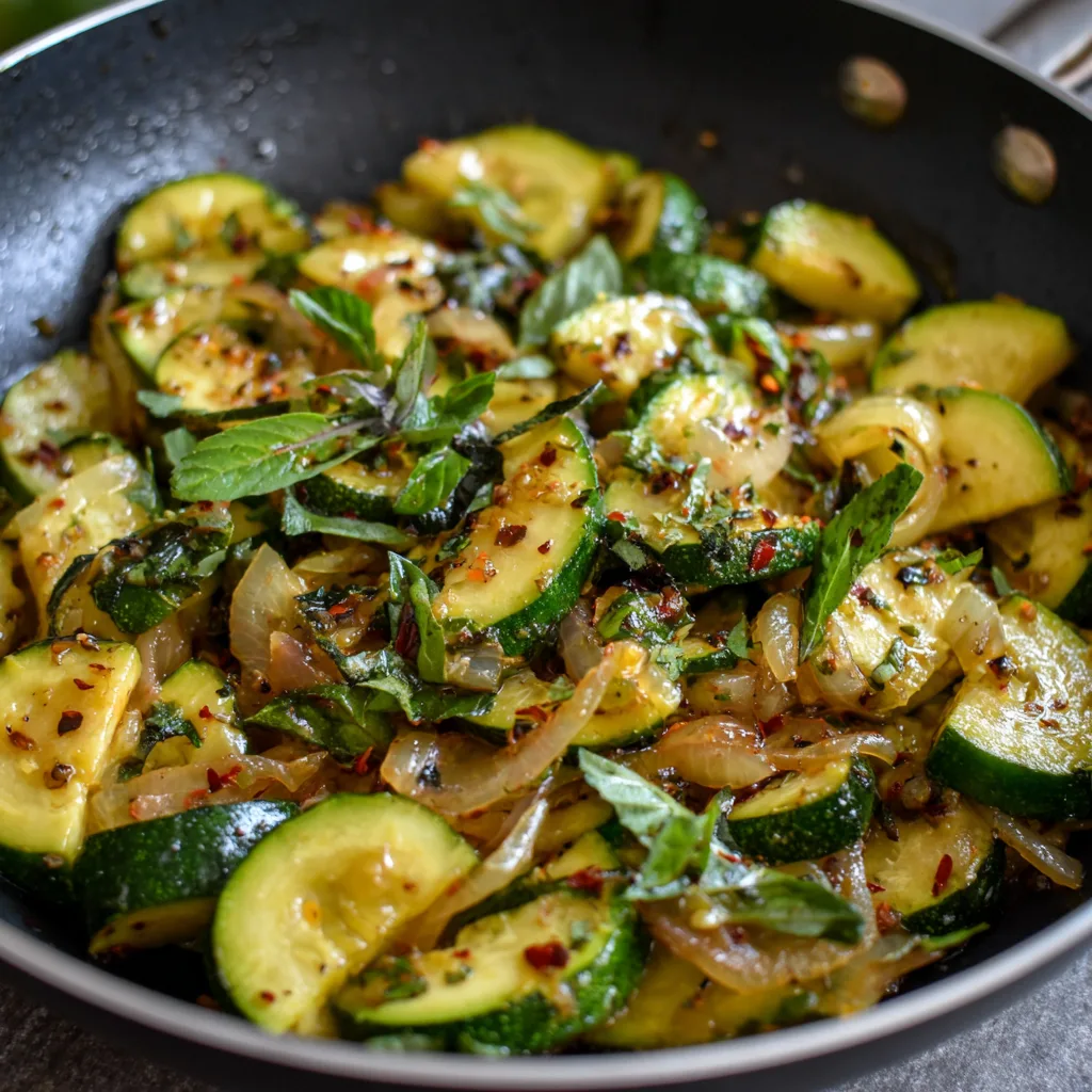 Quick Budget-Friendly Low Carb Zucchini Stir Fry! 2