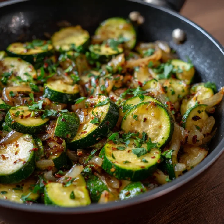 Quick Budget-Friendly Low Carb Zucchini Stir Fry! 1
