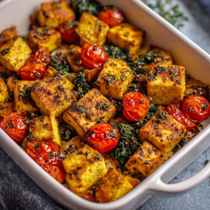 Quick Low Carb Tofu Bake – Easy, Protein-Packed & Vegetarian-Friendly 1