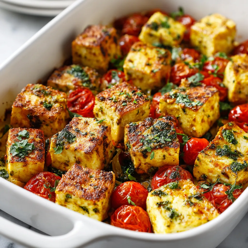 Quick Low Carb Tofu Bake – Easy, Protein-Packed & Vegetarian-Friendly 4