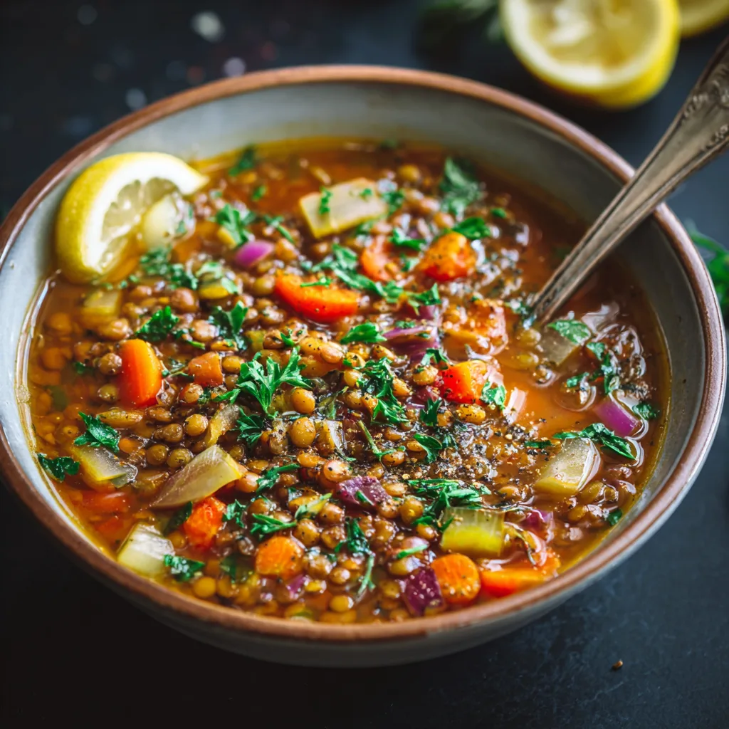 Quick Mediterranean Lentils Soup – Healthy, Hearty, and Fast 2