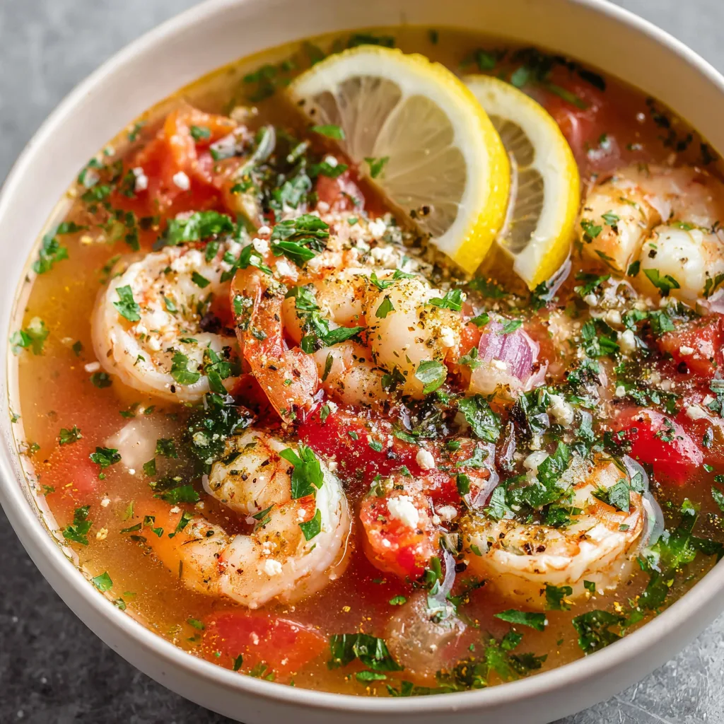 Quick Mediterranean Shrimp Soup – Light, Flavorful & Ready in 20 Minutes 4