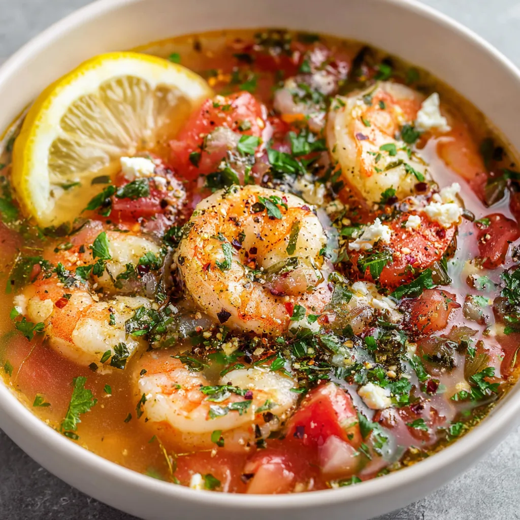 Quick Mediterranean Shrimp Soup – Light, Flavorful & Ready in 20 Minutes 3