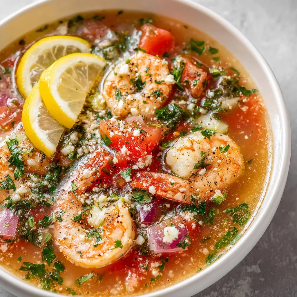 Quick Mediterranean Shrimp Soup – Light, Flavorful & Ready in 20 Minutes 2