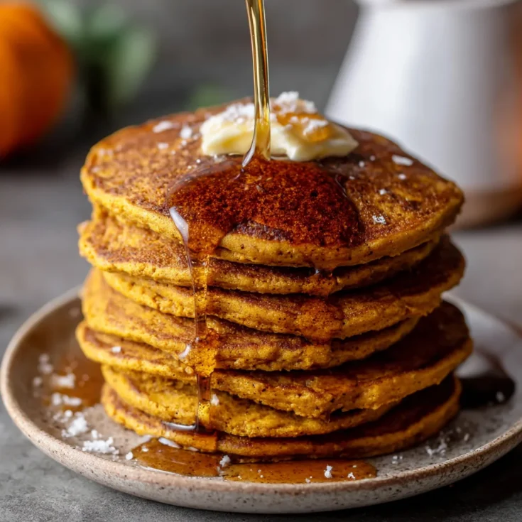 Simple Vegan Pumpkin Pancakes – Fluffy, Cozy & Plant-Based 1