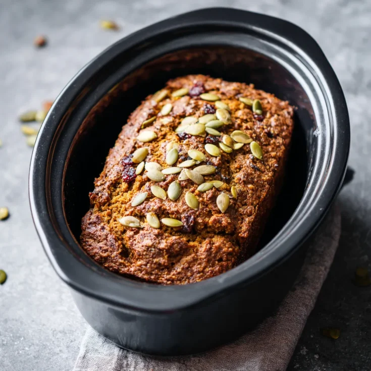 Slow Cooker Gluten-Free Pumpkin Bread – Moist, Easy & Fall-Friendly 1