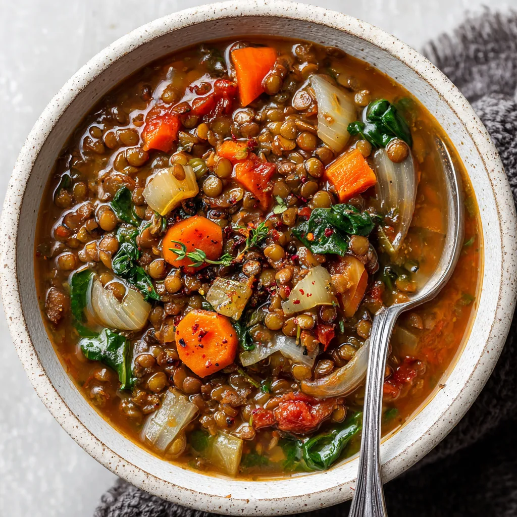 Slow Cooker Lentil Soup – Hearty, Healthy, and Easy One-Pot Meal 4