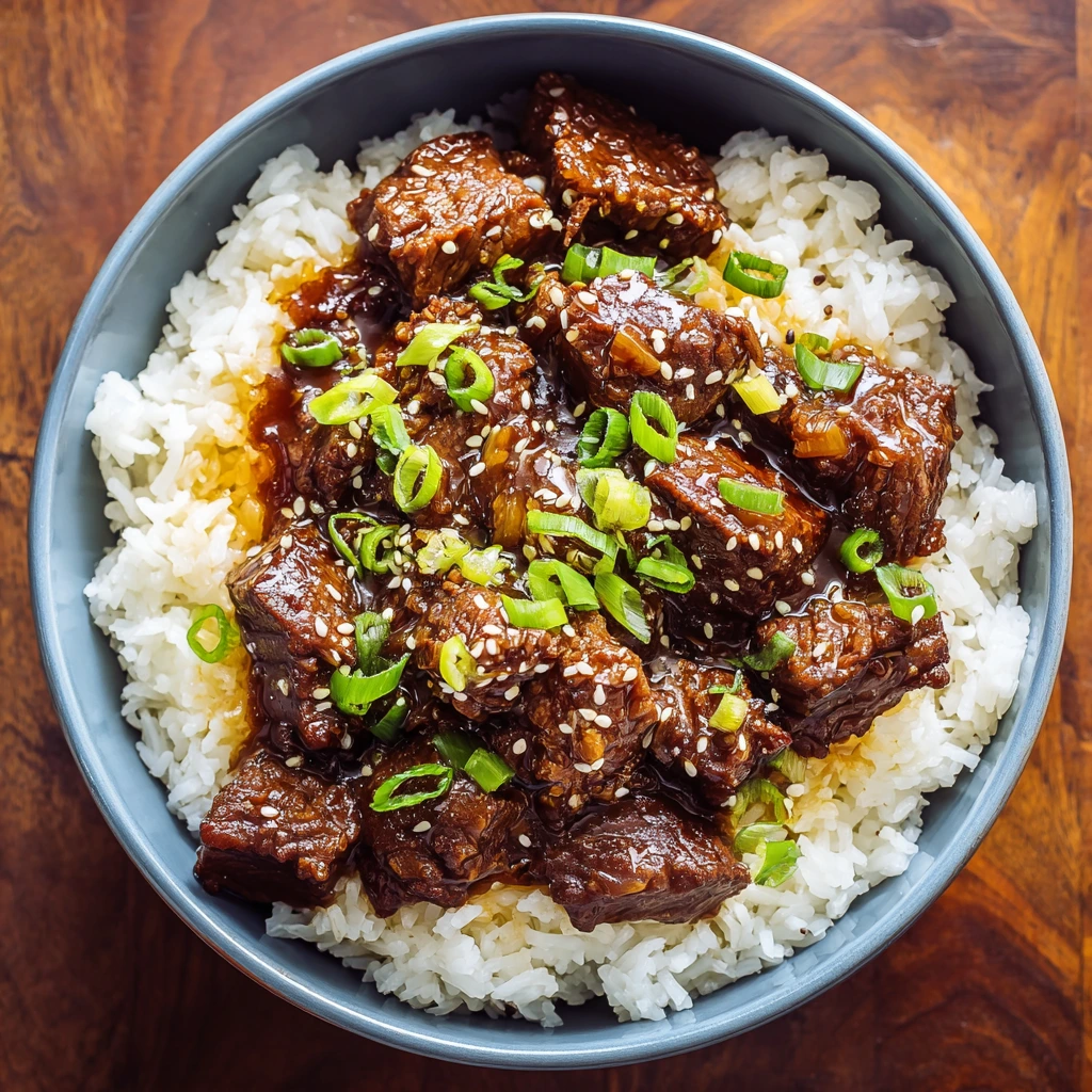Slow Cooker Teriyaki Beef with Jasmine Rice 3