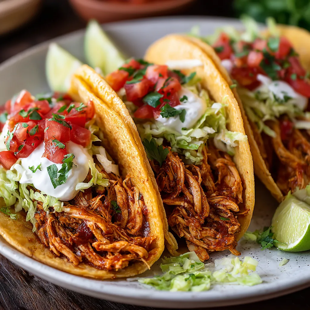 Spicy Crockpot Chicken Breast Tacos – Easy, Flavor-Packed Slow Cooker Recipe 4