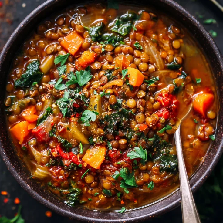 Spicy Crockpot Lentils Stew – Hearty, Plant-Based & Easy to Prep 1