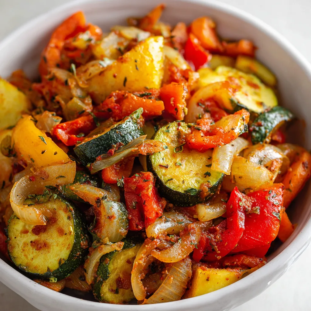 Spicy Crockpot Vegetables Casserole – Easy, Flavorful & Plant-Based 2