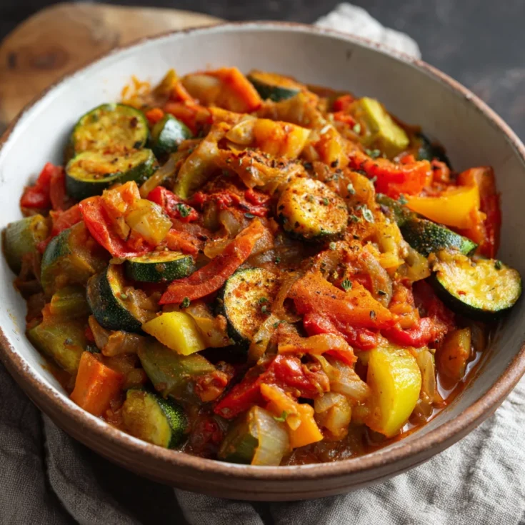 Spicy Crockpot Vegetables Casserole – Easy, Flavorful & Plant-Based 1
