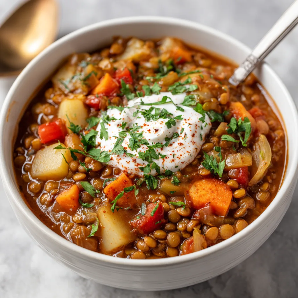Spicy Lentil Chowder – Hearty, Flavorful, and Easy One-Pot Soup 3