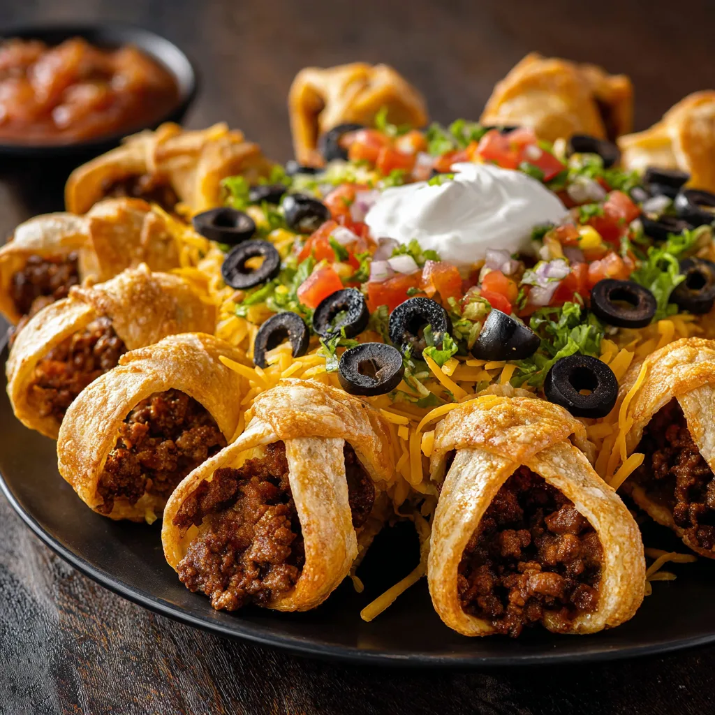 Spider Taco Ring for Halloween – Fun, Festive & Crowd-Pleasing 3