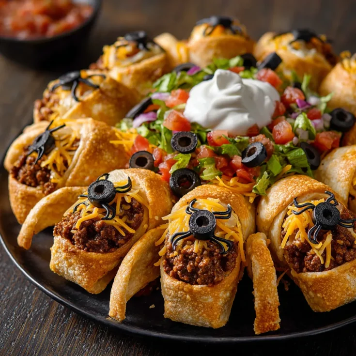 Spider Taco Ring for Halloween – Fun, Festive & Crowd-Pleasing 1