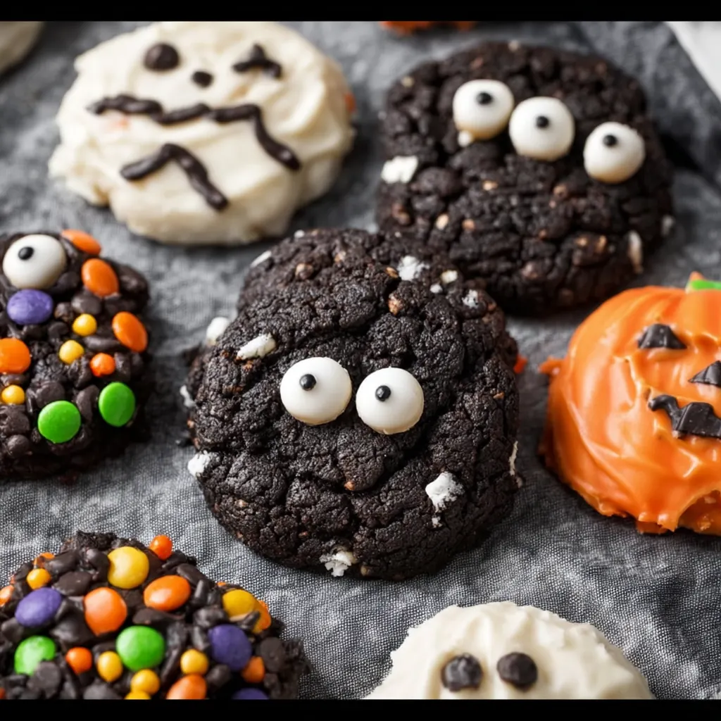 Spooky No-Bake Halloween Cookies – Fun & Easy Treats for Kids 2