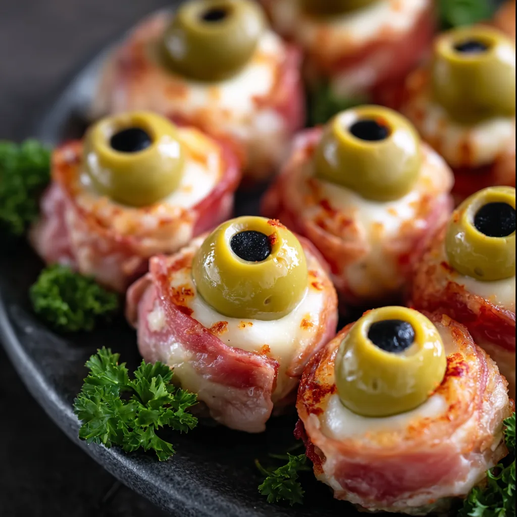 Stuffed Eyeballs – Creepy, Delicious Halloween Appetizers 3
