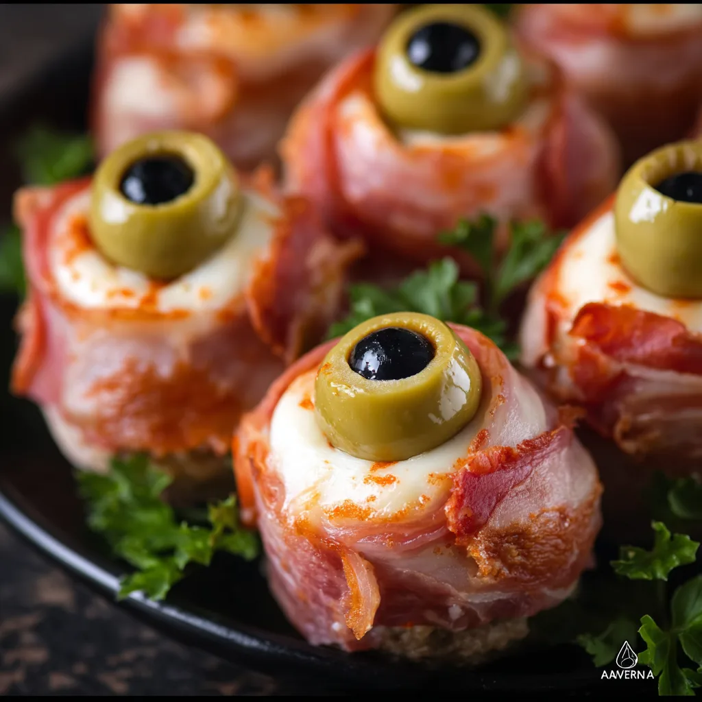 Stuffed Eyeballs – Creepy, Delicious Halloween Appetizers 2