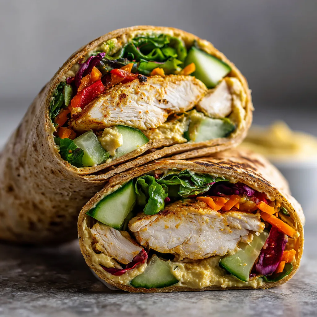 Tasty Quick Baked Chicken Wrap for Busy Days! 3