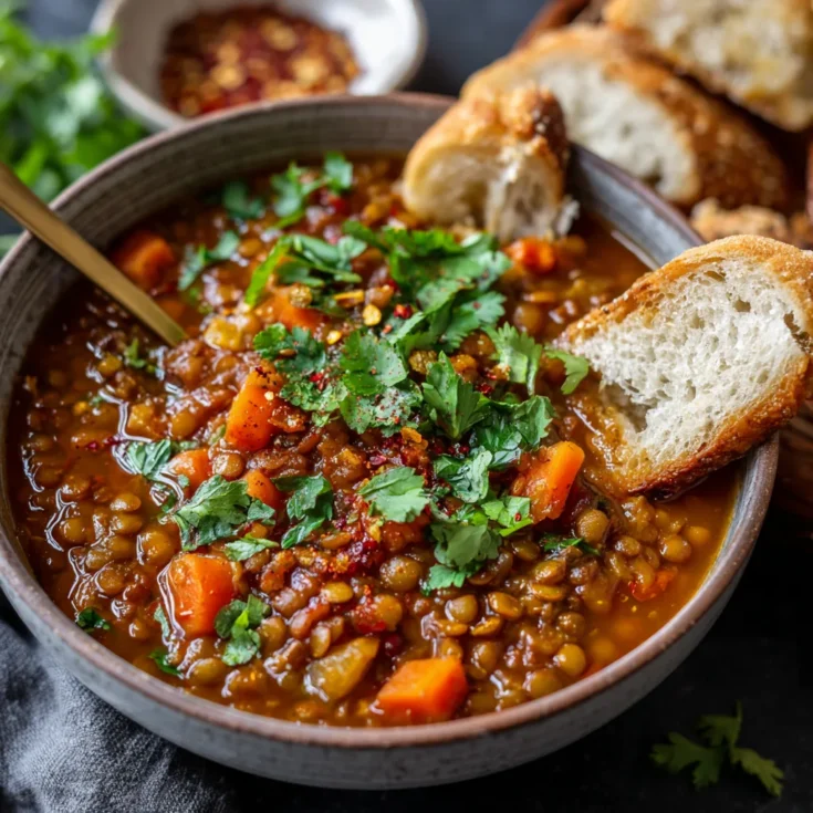 Warm Up with Spicy Lentil Stew! 1