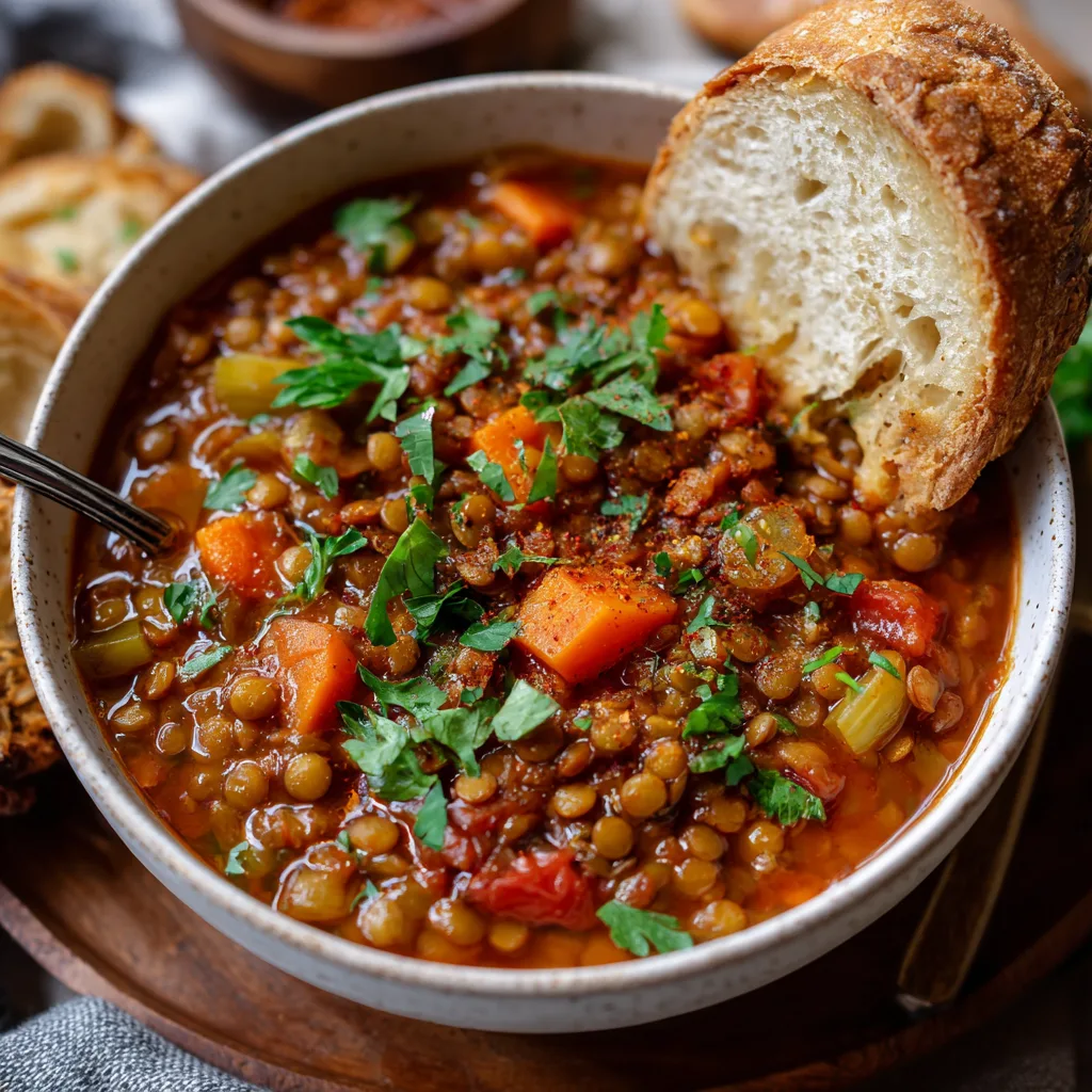 Warm Up with Spicy Lentil Stew! 2