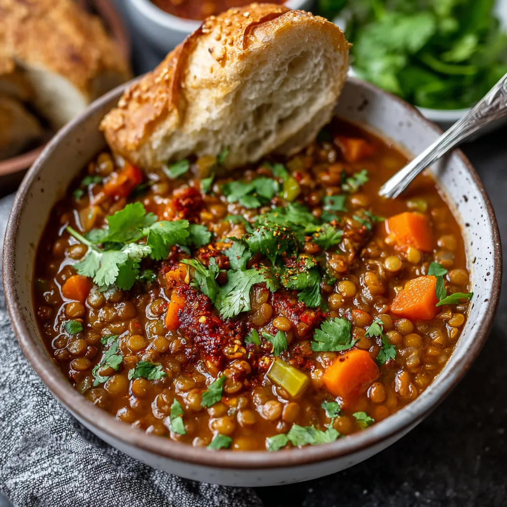 Warm Up with Spicy Lentil Stew! 3