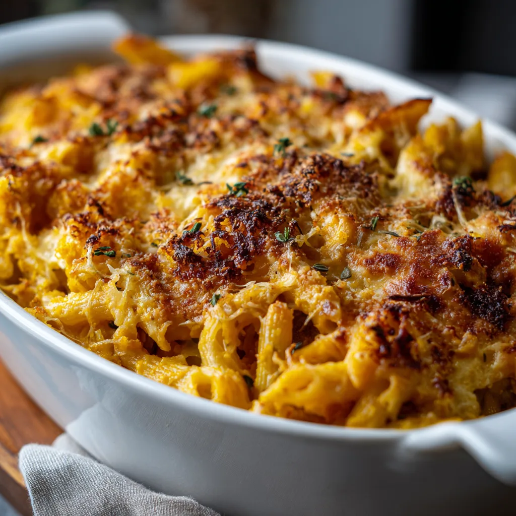 Baked Easy Pumpkin Pasta Recipe 3