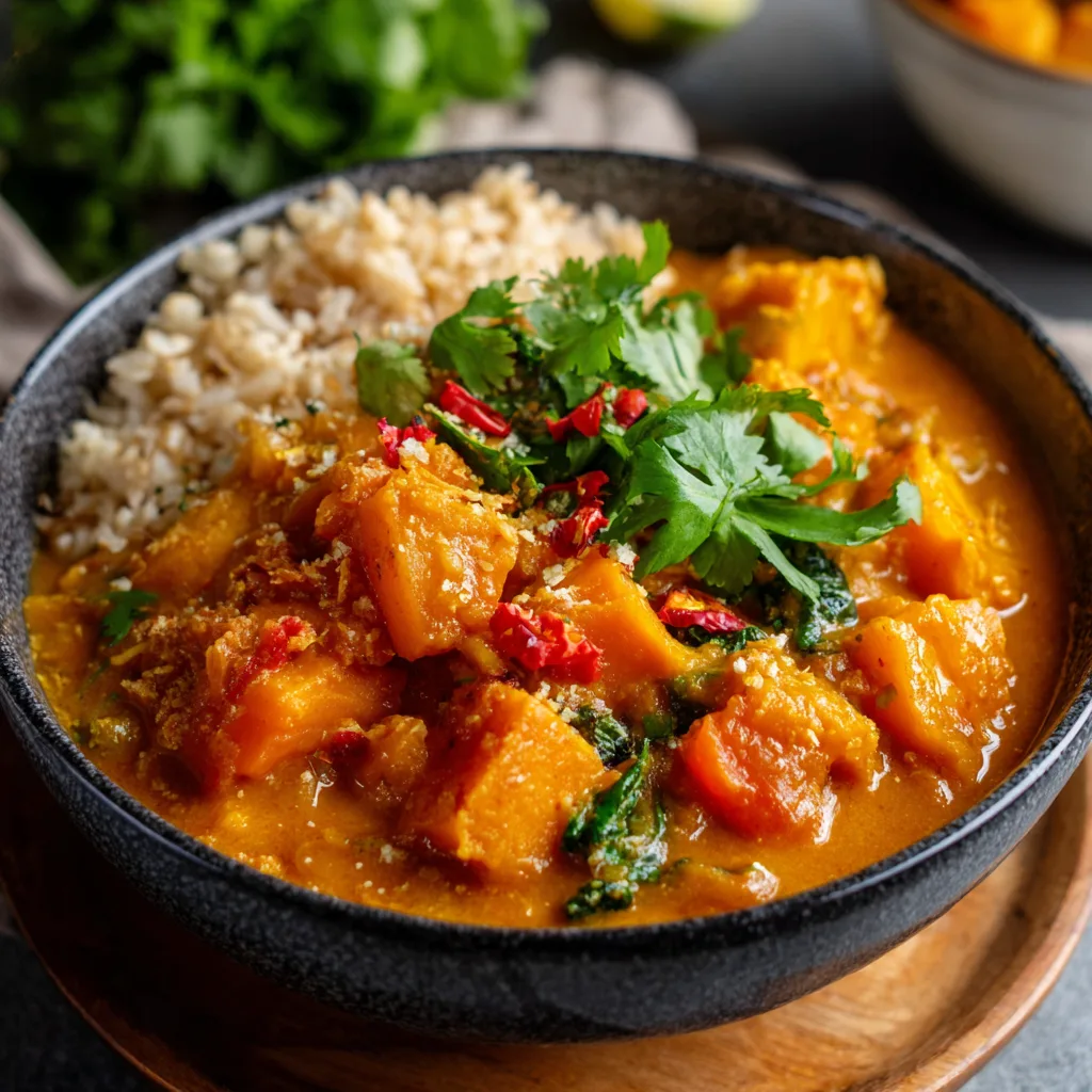 Baked Healthy Pumpkin Curry Recipe 3