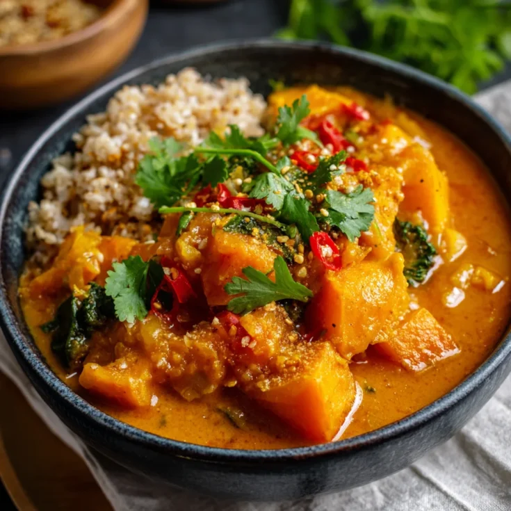 Baked Healthy Pumpkin Curry Recipe 1