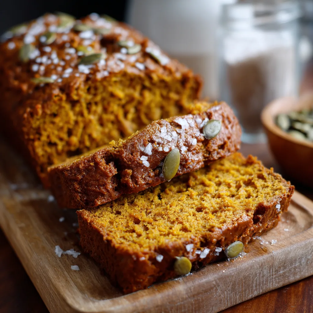 Baked Vegan Pumpkin Bread Recipe 4