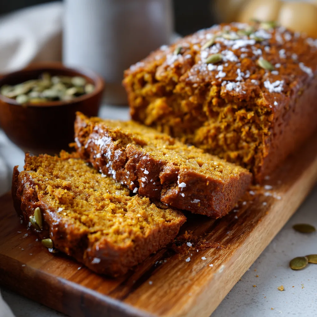 Baked Vegan Pumpkin Bread Recipe 2