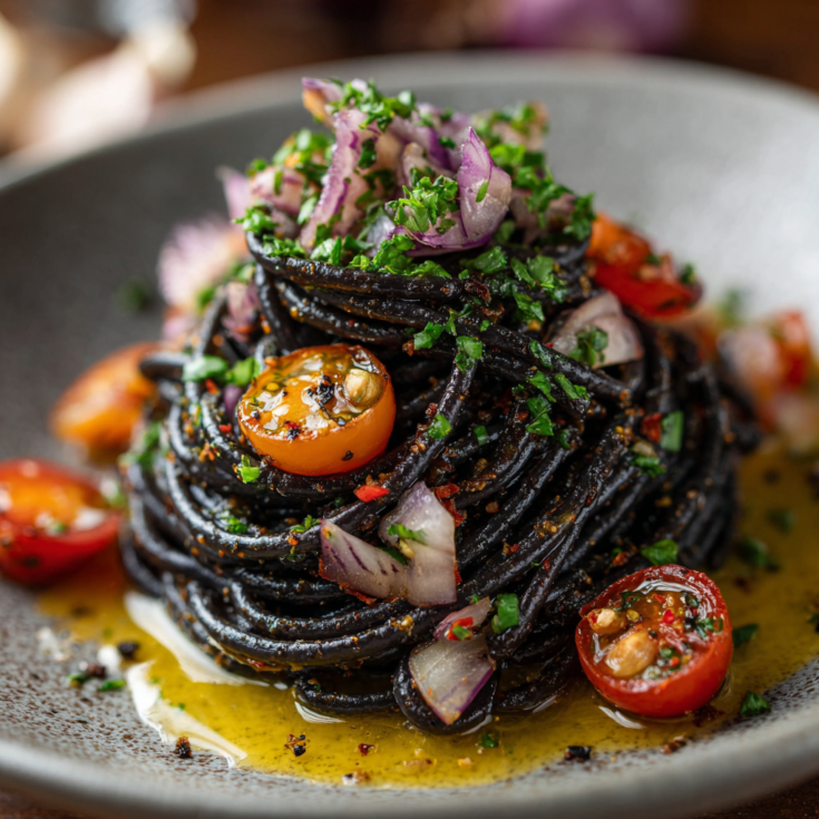 Black Magic Halloween Pasta 1