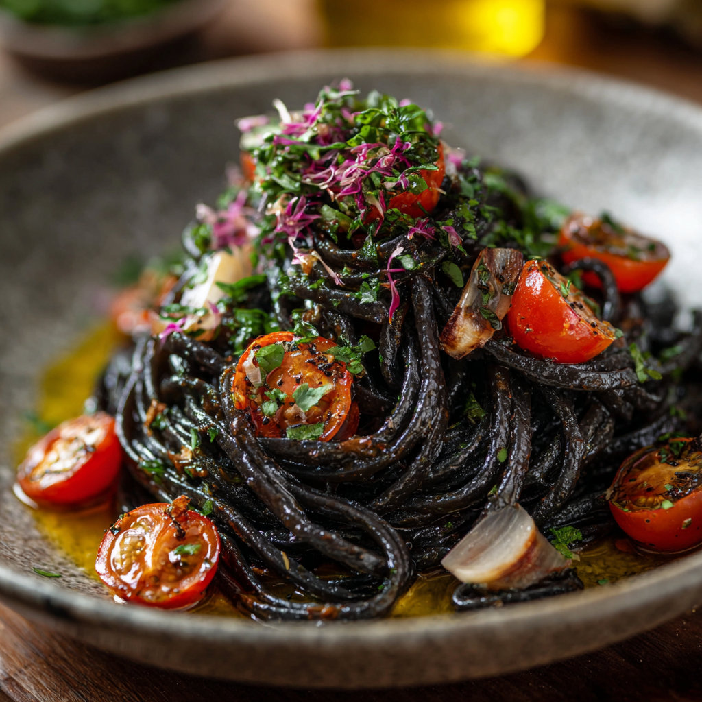 Black Magic Halloween Pasta 3