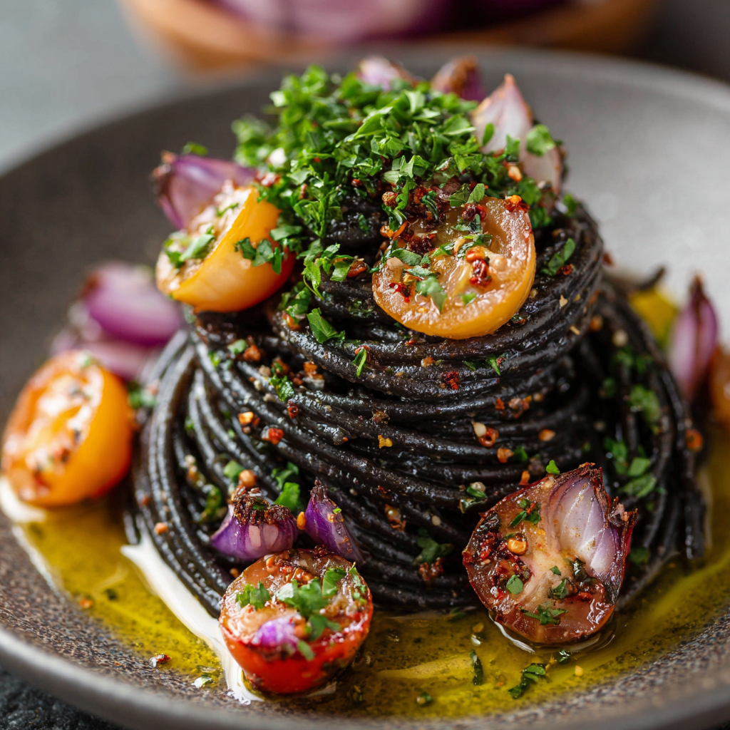 Black Magic Halloween Pasta 4