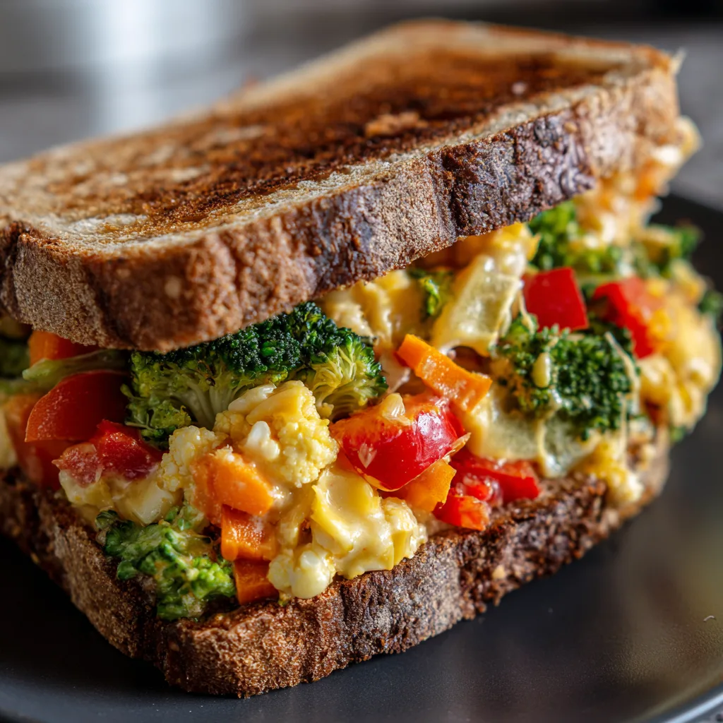 Budget Crockpot Vegetables Sandwich Filling Recipe 4