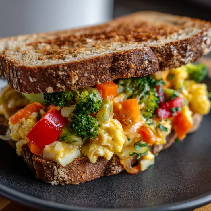 Budget Crockpot Vegetables Sandwich Filling Recipe 1