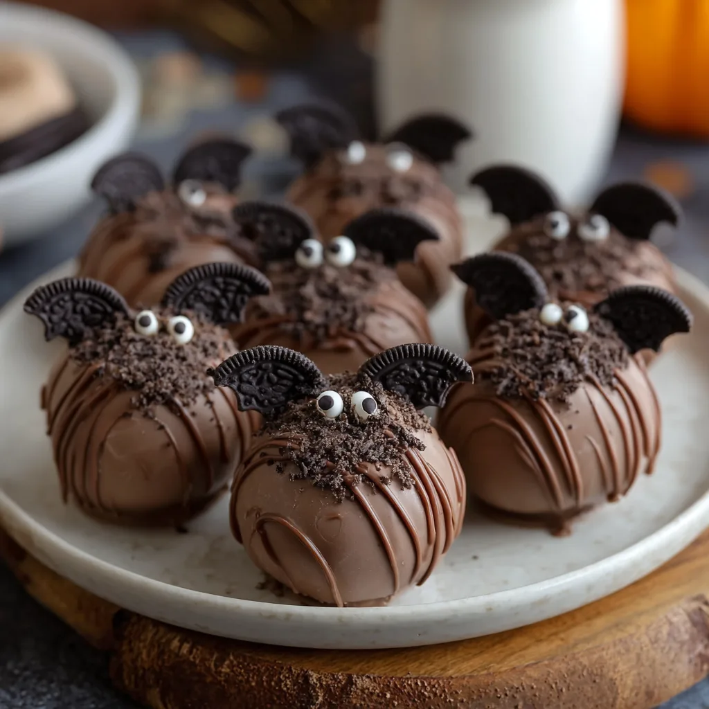 Bat Oreo Truffles Recipe 3