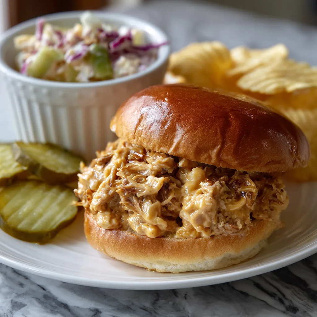 Comfort Food Crockpot Pork Sandwich Filling Recipe 4