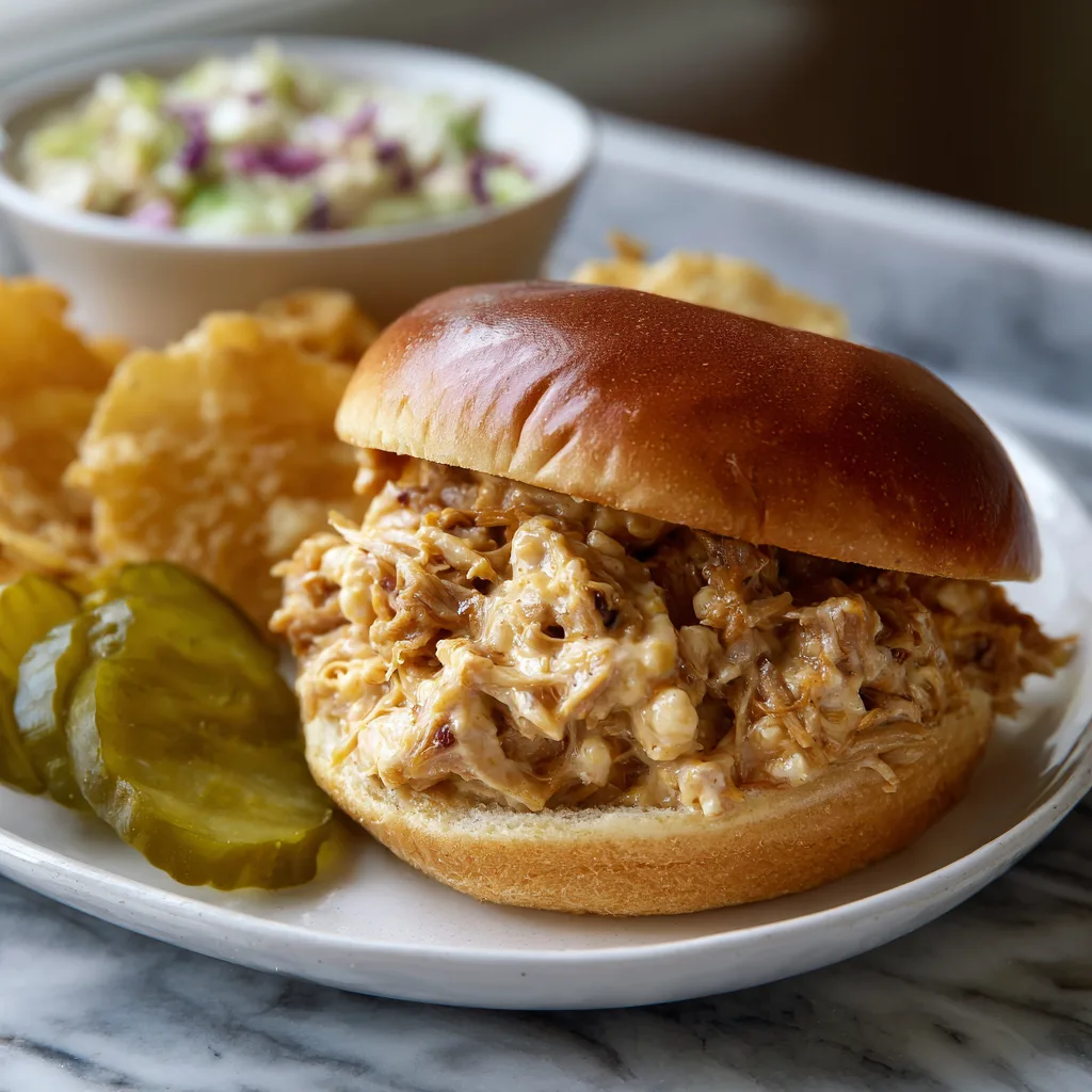 Comfort Food Crockpot Pork Sandwich Filling Recipe 2
