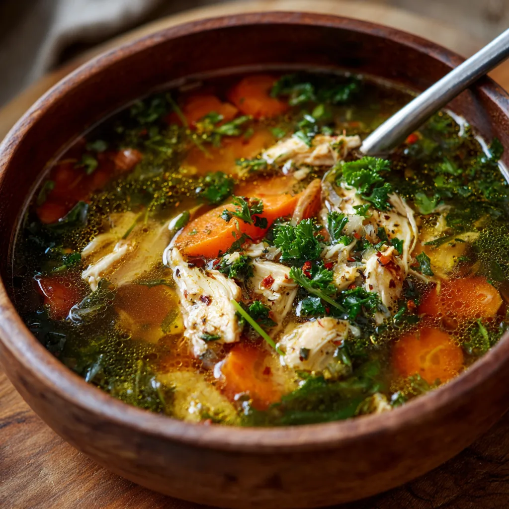 Comforting Chicken Detox Soup Recipe 2