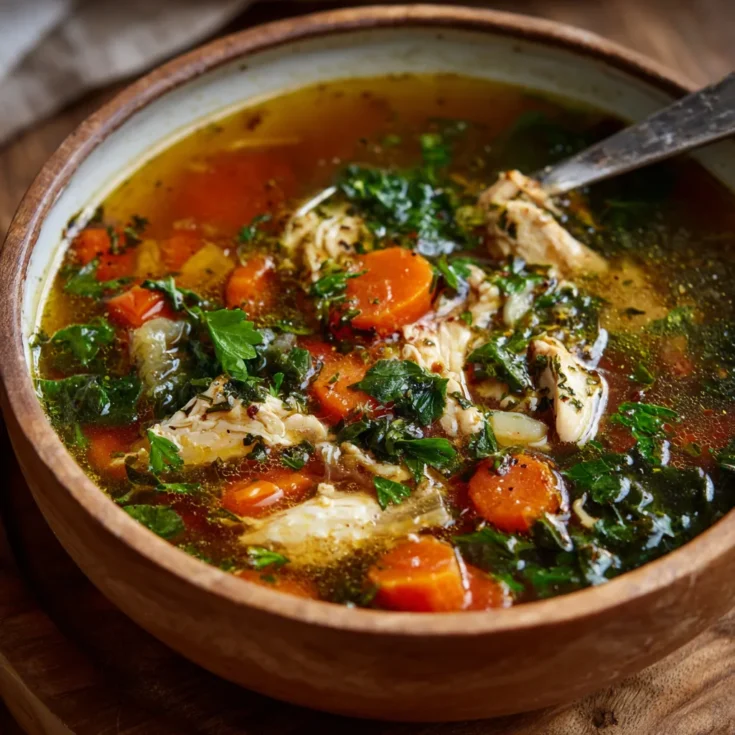 Comforting Chicken Detox Soup Recipe 1