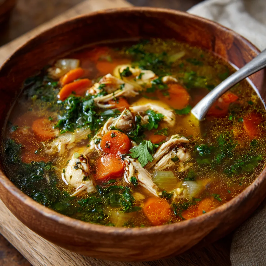 Comforting Chicken Detox Soup Recipe 3