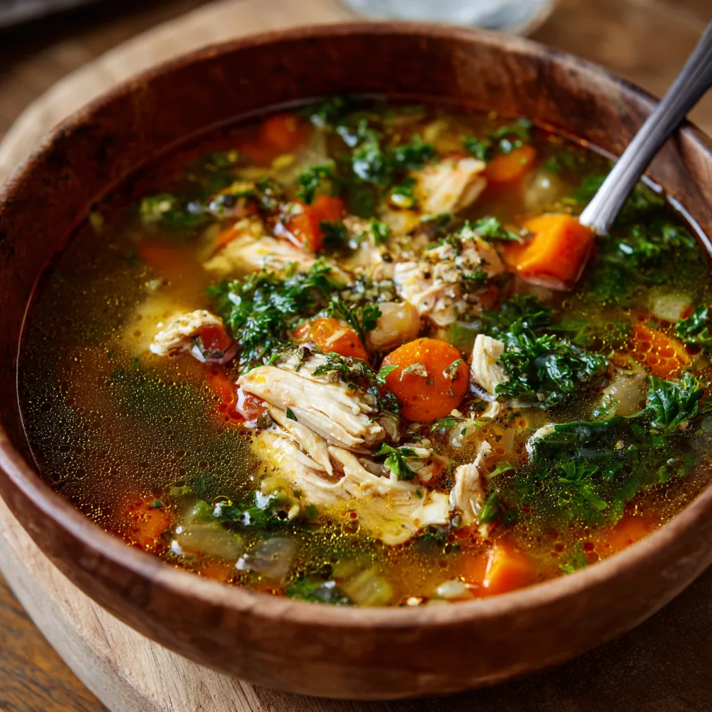 Comforting Chicken Detox Soup Recipe 4