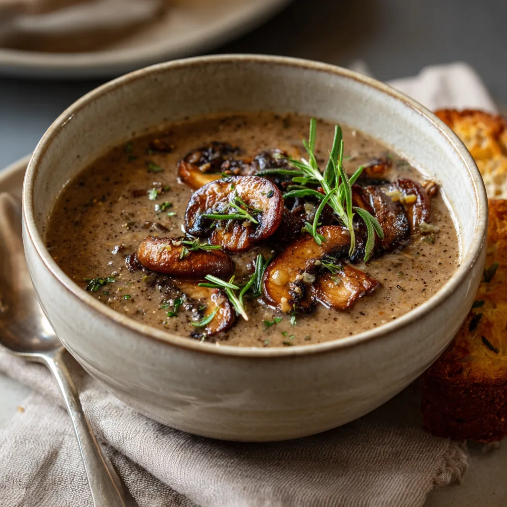 Comforting Mushroom Soup 4