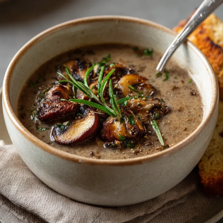 Comforting Mushroom Soup 1