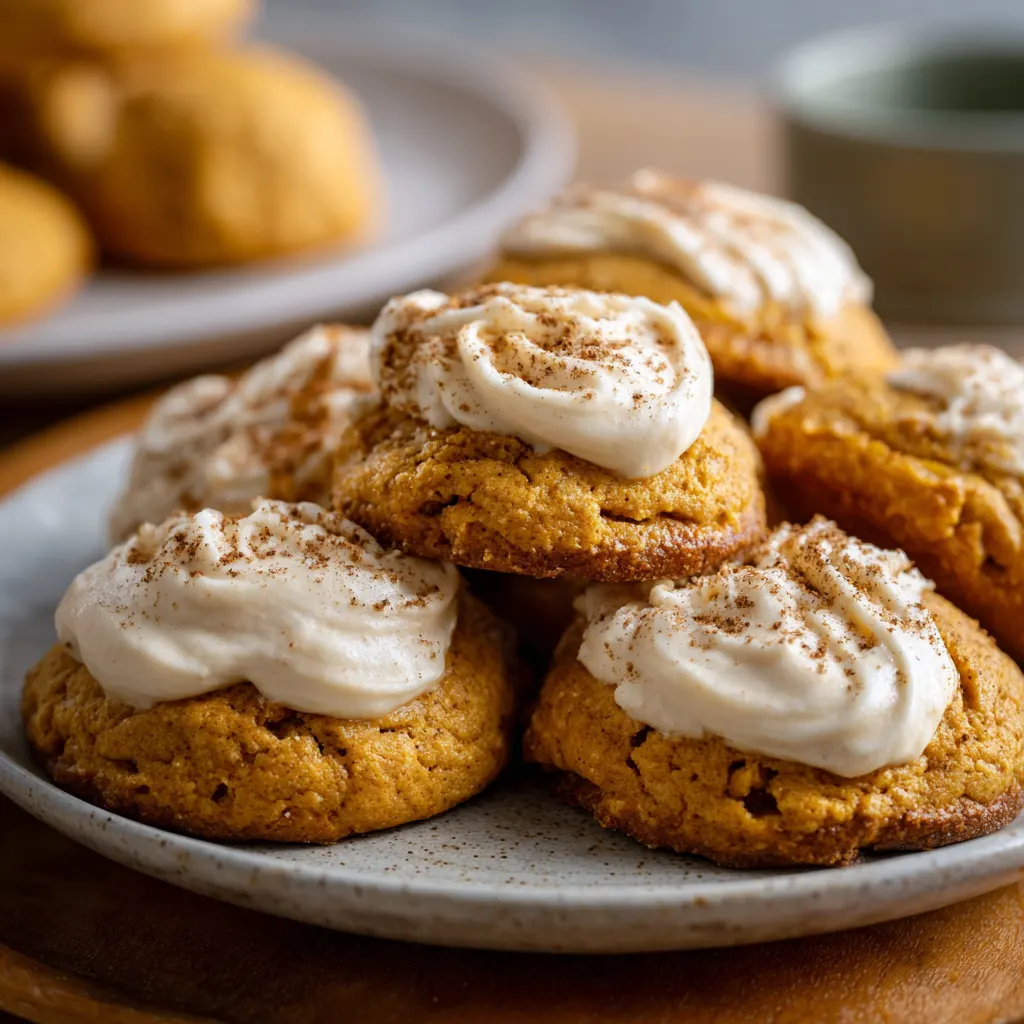 Cozy Creamy Pumpkin Cookies – Soft, Spiced & Fall-Inspired Treats 3