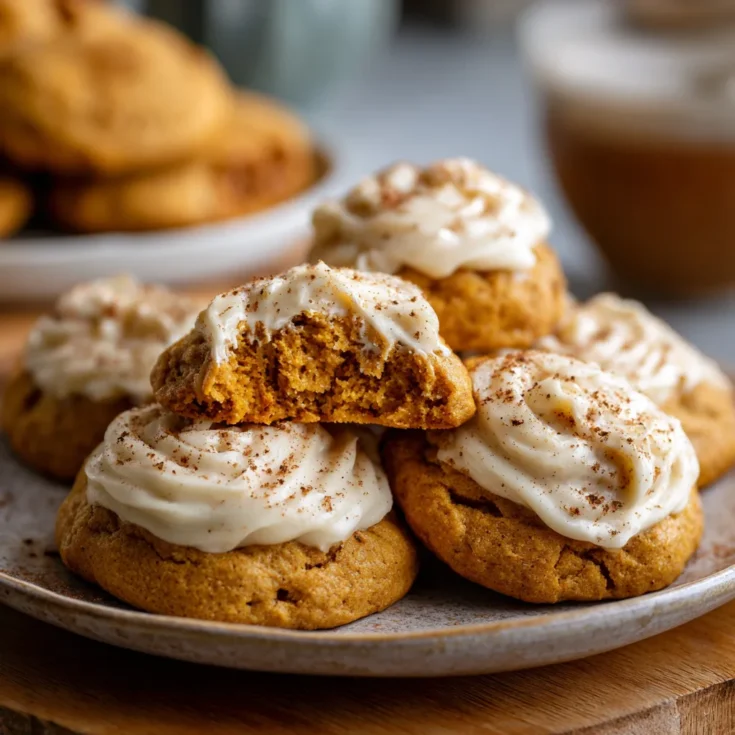 Cozy Creamy Pumpkin Cookies – Soft, Spiced & Fall-Inspired Treats 1