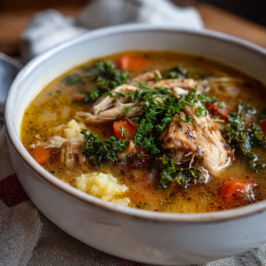 Cozy Up with Low Carb Crockpot Chicken Soup 1