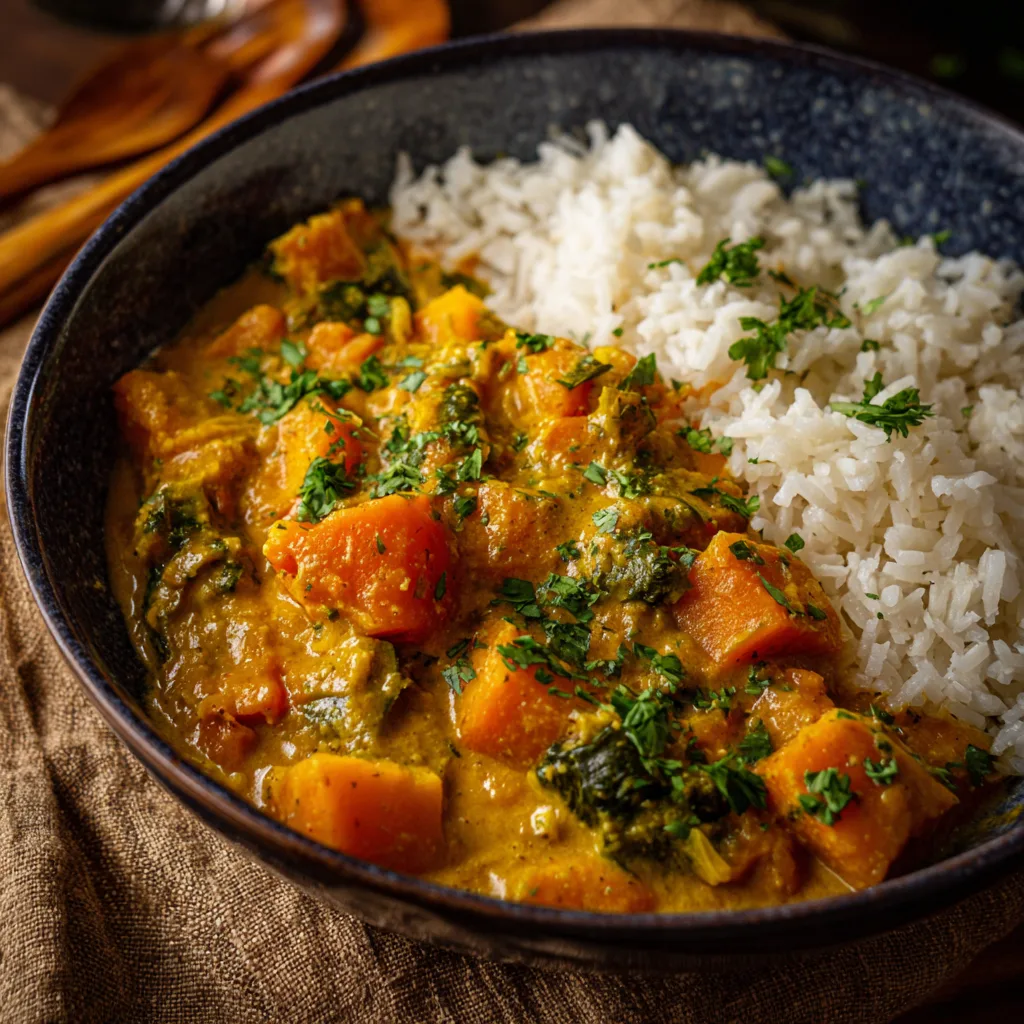 Creamy Pumpkin Curry (Quick & Cozy!) 2