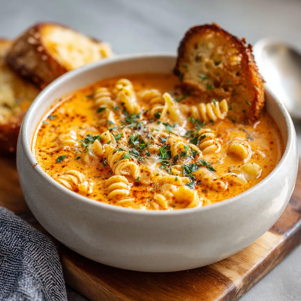 Creamy Tomato Noodle Soup (Cozy & Comforting!) 3